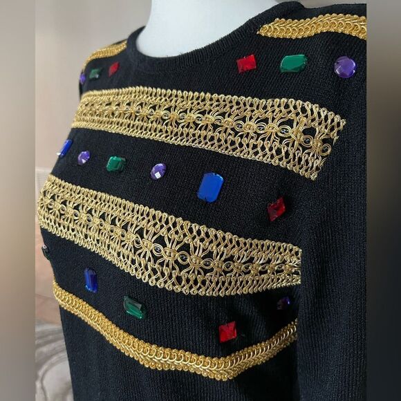 Vintage Liz Claiborne Women’s Long Sleeve Mini  Dress - Picture 2 of 13